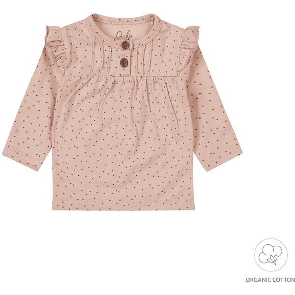 Dirkje Langarmshirt Light dusty pink