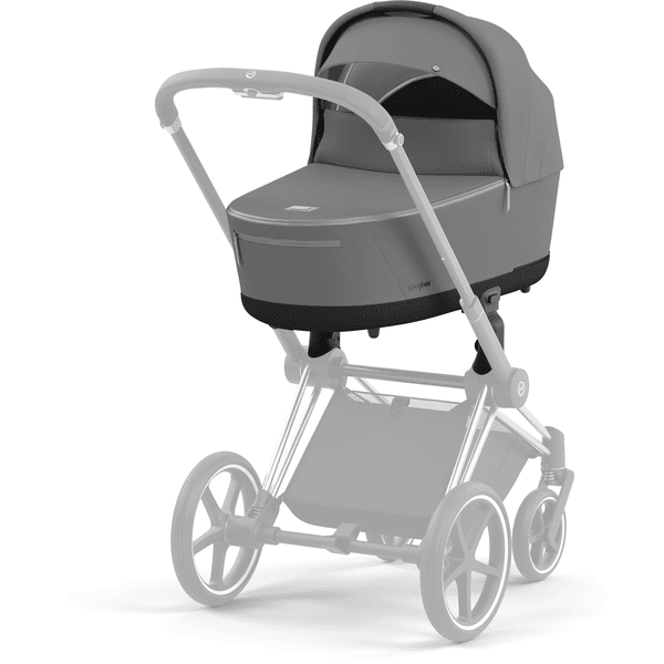 cybex PLATINUM Kinderwagenaufsatz für New Priam und e-Priam Lux Carry Cot Soho Grey