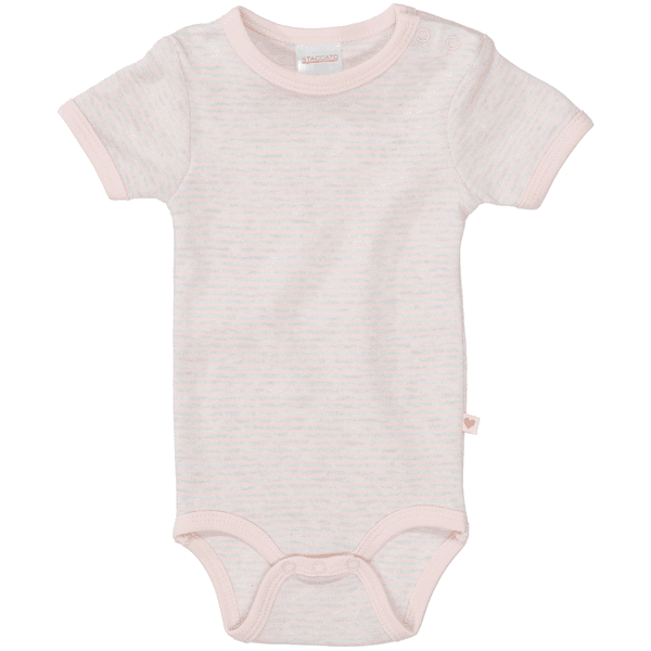 STACCATO  Lichaam 1/2 arm zacht roze gestreept 
