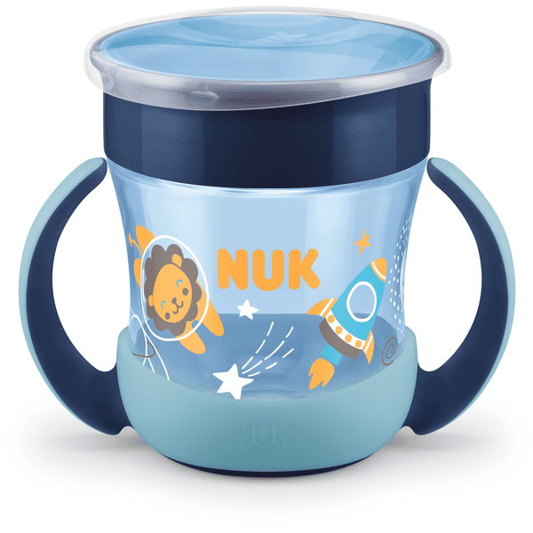 NUK Tazza Mini Magic Cup Night , 160ml, blu
