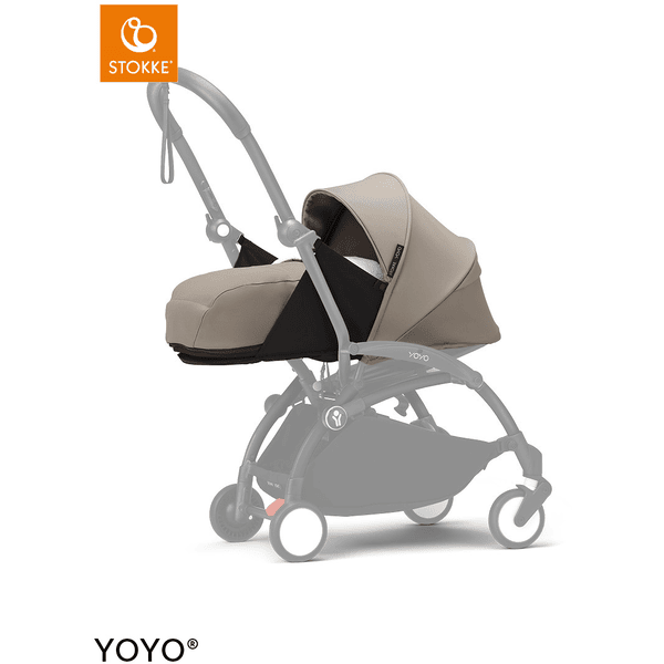 Stokke® YOYO³ Neugeborenenaufsatz  0+ Taupe