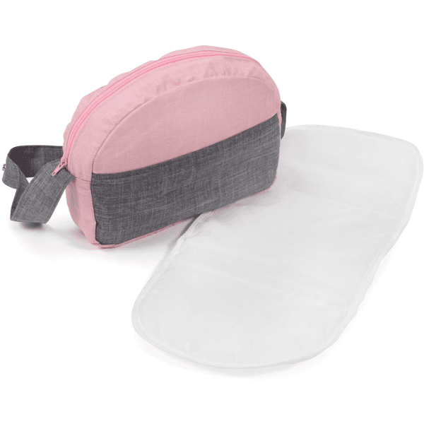 BAYER CHIC 2000 Borsa fasciatoio Melange grigio rosa pinkorblue