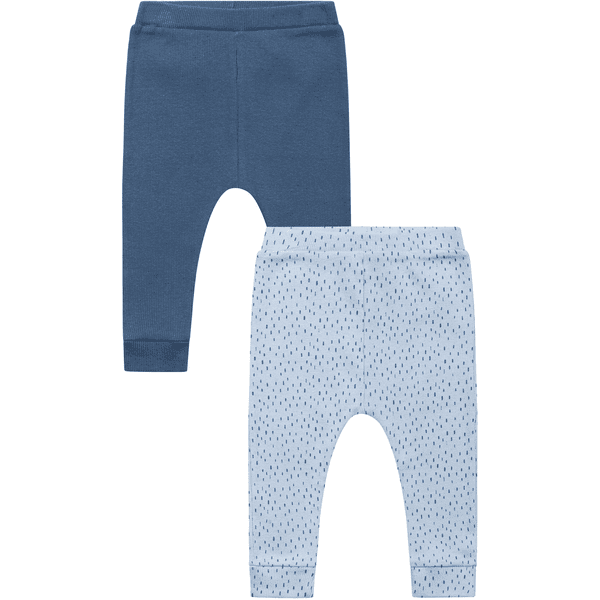 Minoti Pack de 2 leggings azul