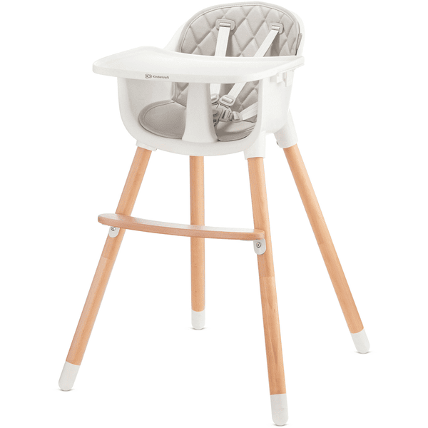 Kinderkraft SIENNA Chaise Haute Bébé et Chaise Enfant 2 en 1