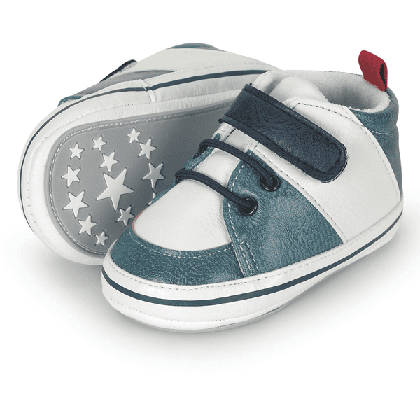 Sterntaler Baby-Schuh Colormix mittelblau