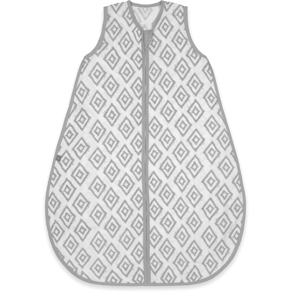 emma & noah Saco de dormir infantil 0,5 TOG Diamonds Grey