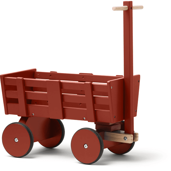 Kids Concept® Carrello da trasporto per bambini Carl Larsson rosso