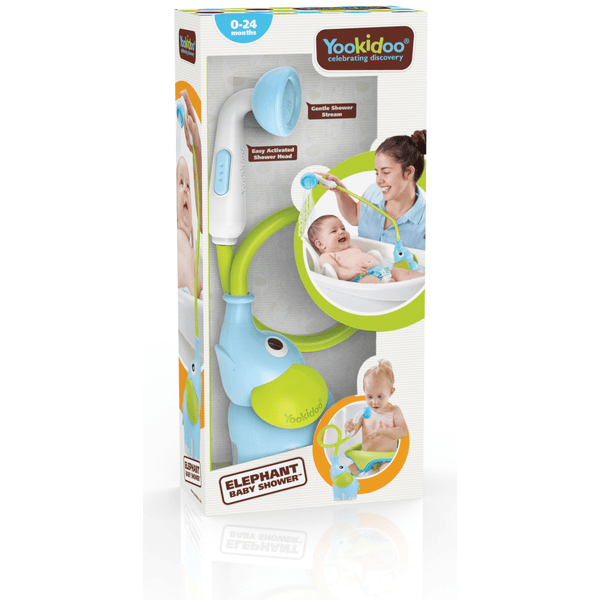 Yookidoo® Babydusche Elefant, blau