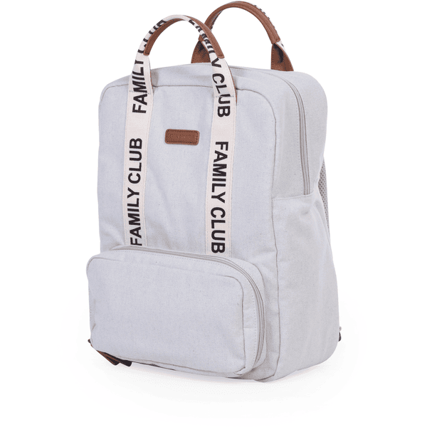 CHILDHOME Wickelrucksack Family Club Signatur Off White