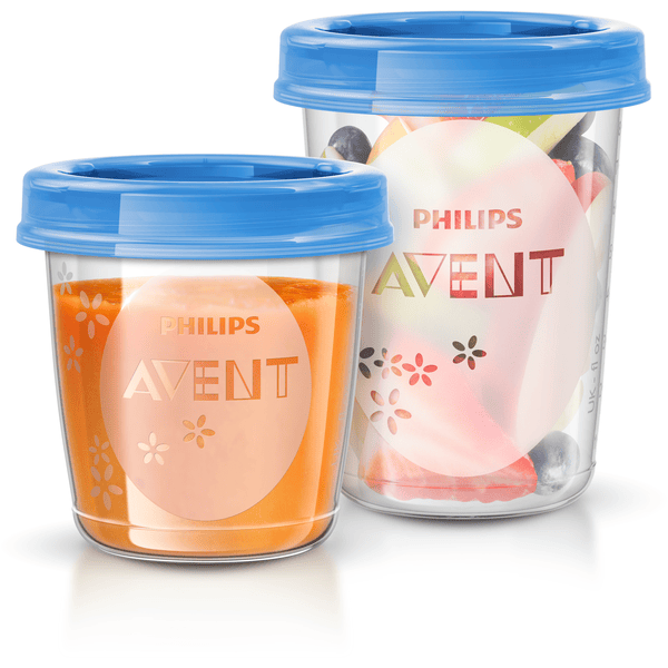 Philips AVENT 5 pots bébé de conservation 240 ml avec couvercle