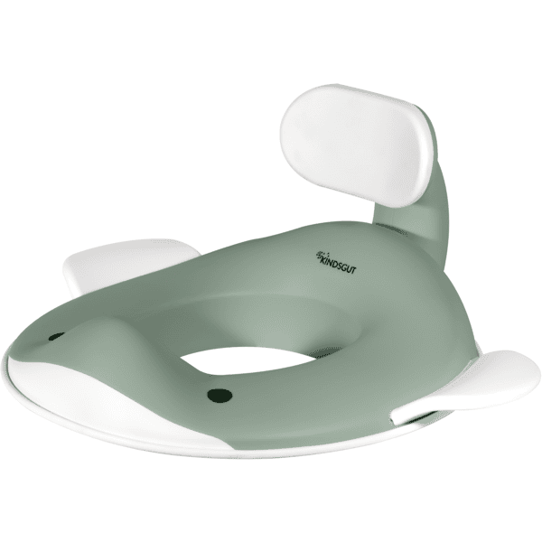KINDSGUT Réducteur de toilettes enfant baleine pistache