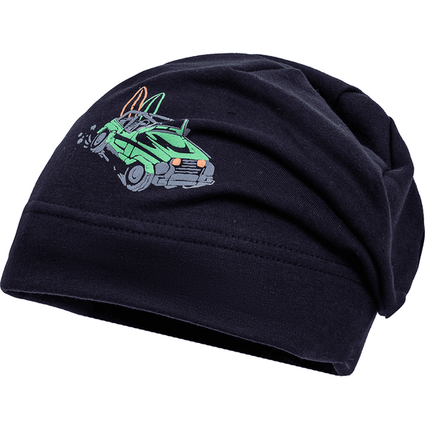 maximo Boys Beanie Car navy