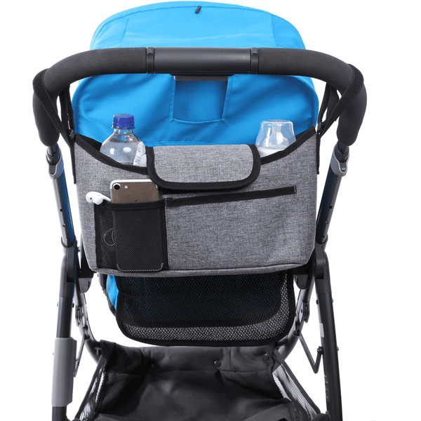 Dreambaby® 3-in-1 Kinderwagentasche Combo Set für unterwegs (Kinderwagen-Tasche  / Kinderwagenhaken / Becherhalter) 