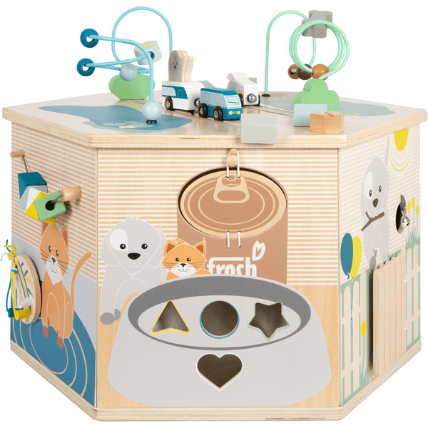 small foot® Gioco di motricità Motor Cube XXL Pets