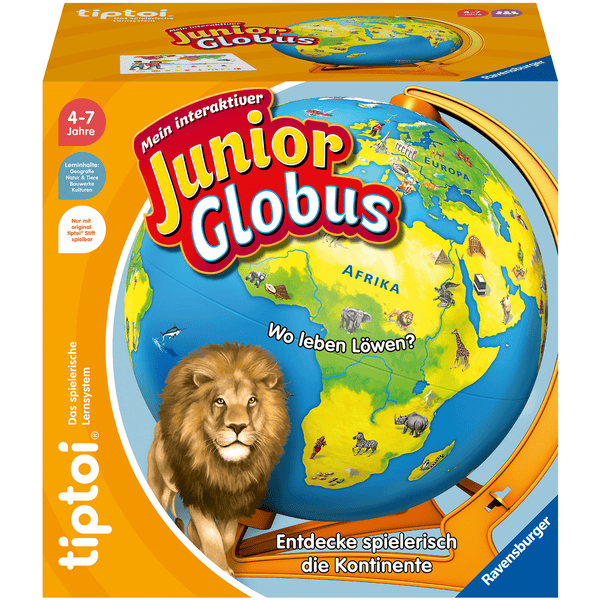 Ravensburger tiptoi® Mein interaktiver Junior Globus
