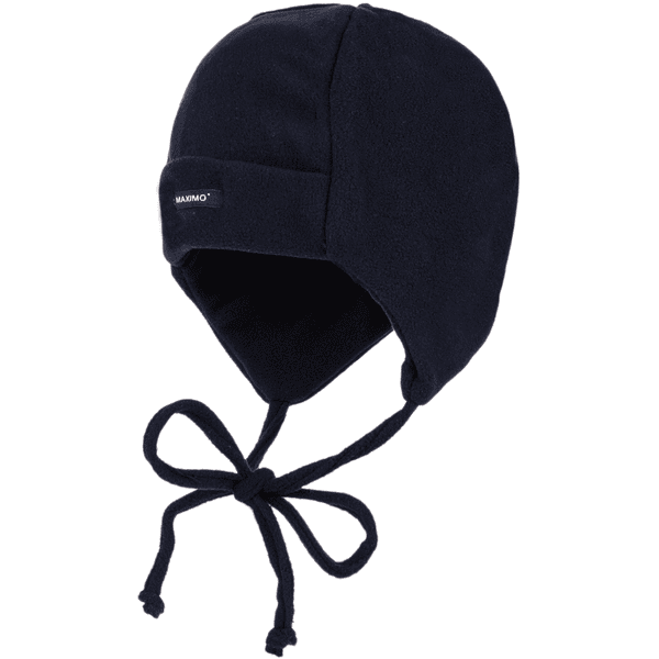 MAXIMO - Baby first hat Pile, scuro navy navy