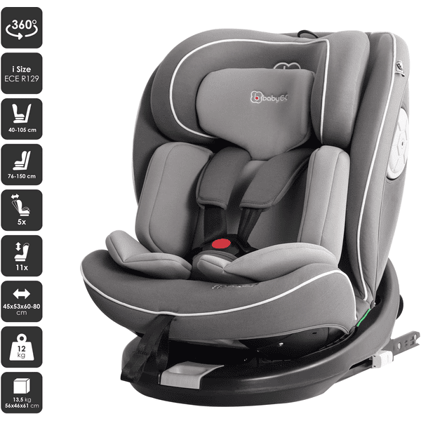 babyGO Kindersitz Nova 2 grey