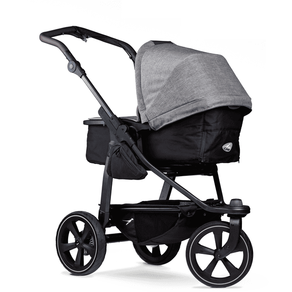 tfk Kombikinderwagen Mono 2 mit Luftkammer Radset premium grau