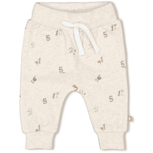 Feetje Cool Family Off white Melange sweatpants