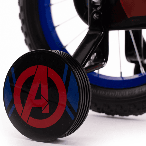 Huffy Vélo enfant Marvel Avengers 12 pouces stabilisateurs, gris