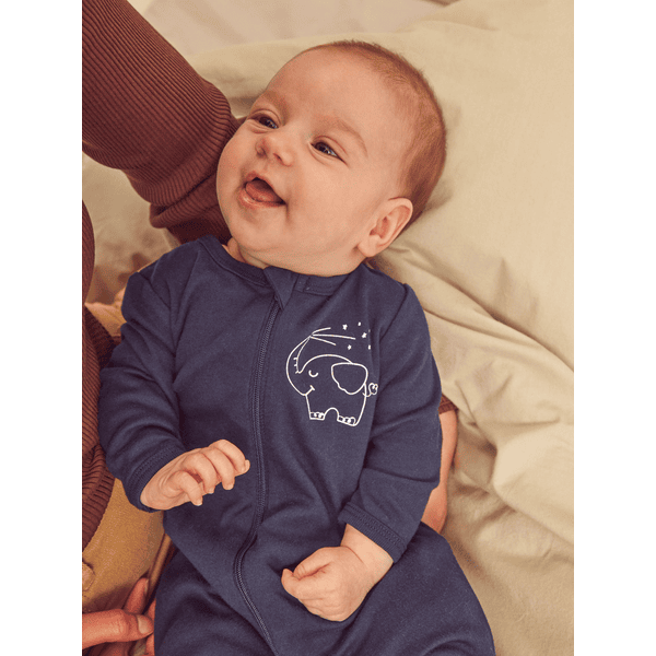 name it Combinaison pyjama bébé Dark Sapphire lot de 2