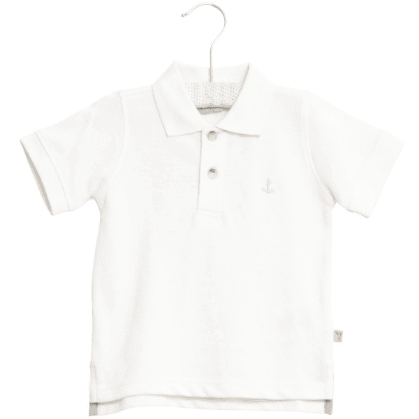 Wheat Bluzka Polo Anchor white