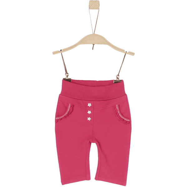 s.Oliver Girl s Pantalon de survêtement rose foncé
