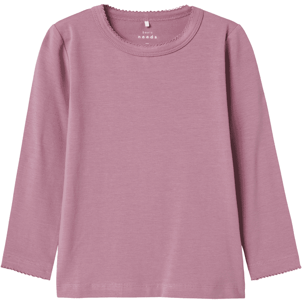 name it Shirt met lange mouwen Nmfvenila Mauve Orchid