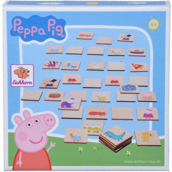 Eichhorn Peppa Pig, gioco memo con immagini 