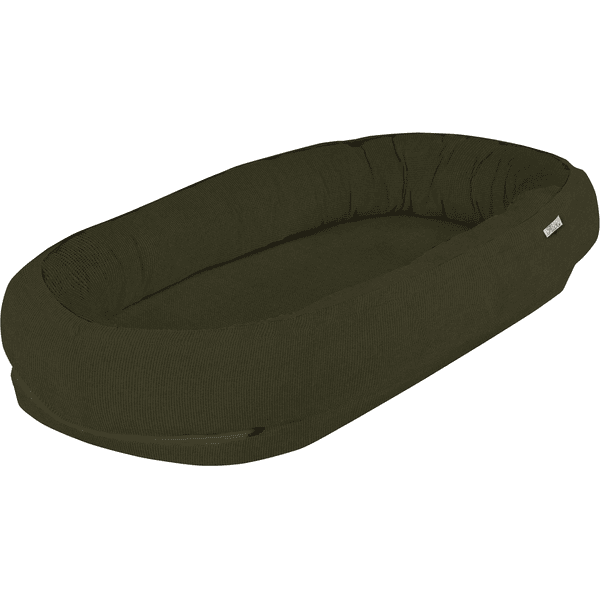 Alvi® Schlummernestchen Waffle piqué Khaki