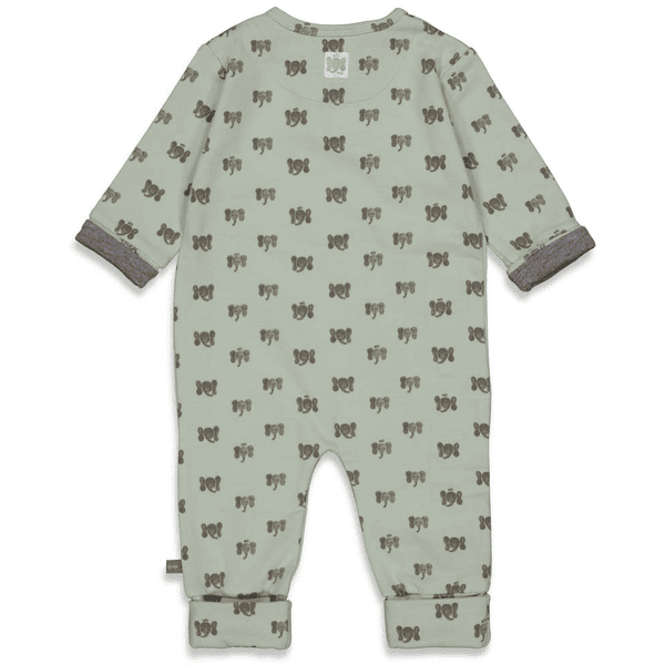 Feetje Pyjama avec pied pliant Hi Elephant Menthe roseoubleu