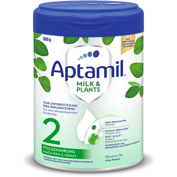 Aptamil Folgenahrung 2 Milk Plants 800 g ab dem 6. Monat 