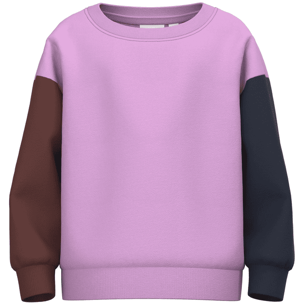 name it Sweatshirt Nmfvisusan Violett Tyll