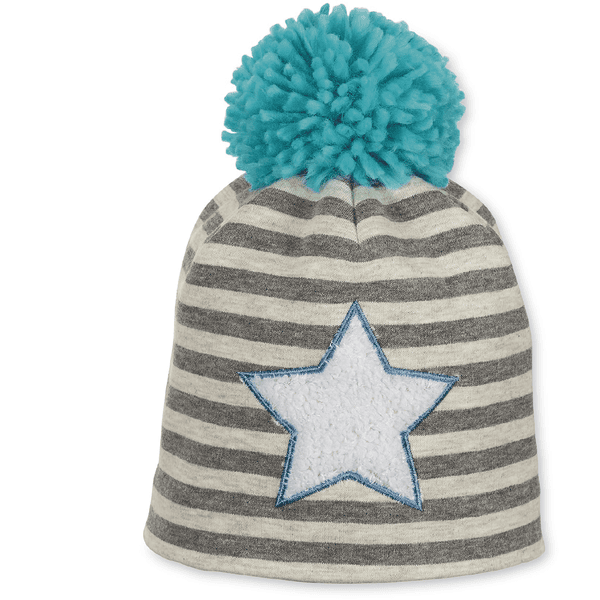 Sterntaler Boys Beanie Sweat eisengrau