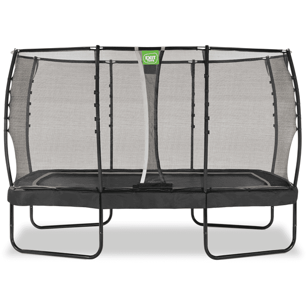 EXIT Allure Premium Trampolin 214x366cm - schwarz