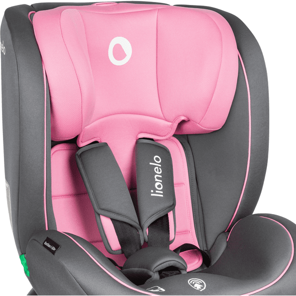 lionelo Seggiolino auto Reboarder Bastiaan i-Size Pink Baby