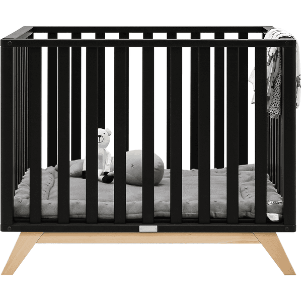 Bopita Parque infantil / corralito de bebé Lynn negro mate
