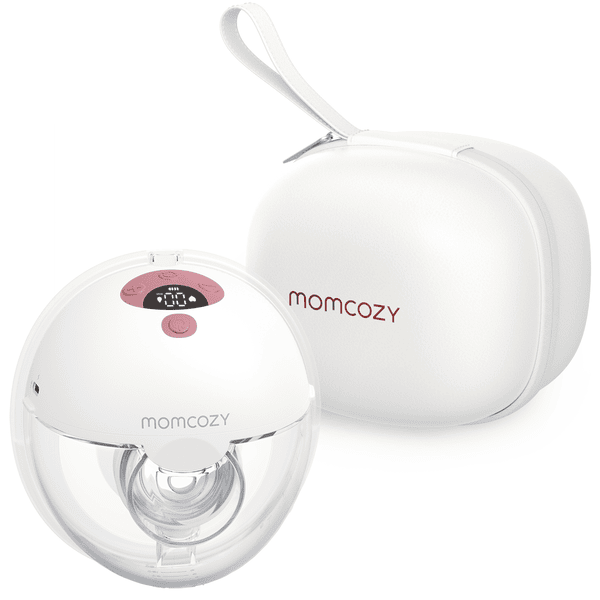 momcozy Einzelmilchpumpe tragbar M5, maroon