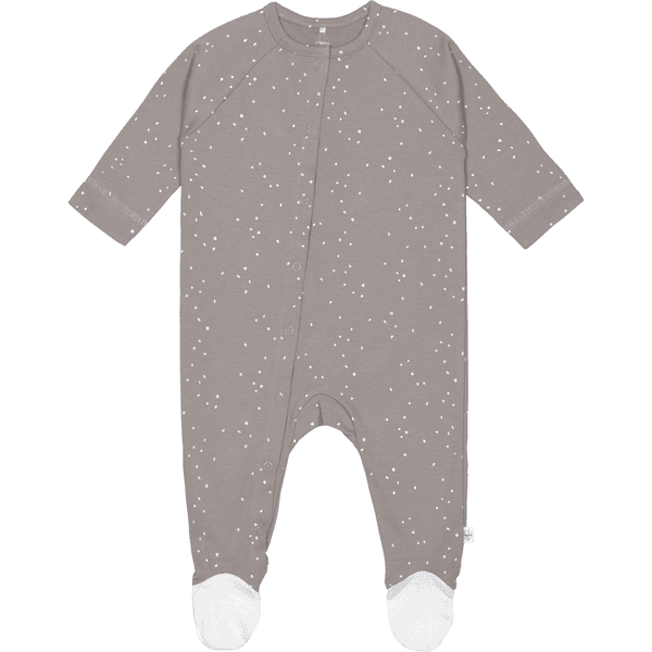 LÄSSIG Babypyjamas med fødder Sprinkle taupe