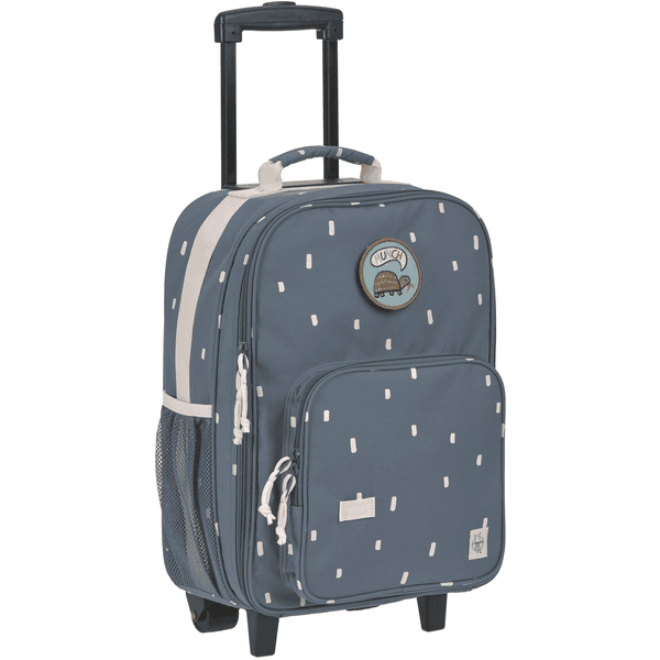 LÄSSIG Trolley Happy Prints midnight blue