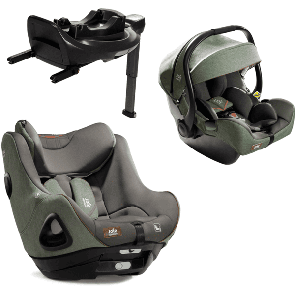 Joie Signature Kindersitz i-Harbour Pine 2024 inkl. Babyschale i-Jemini Pine und Basisstation i-Base Encore