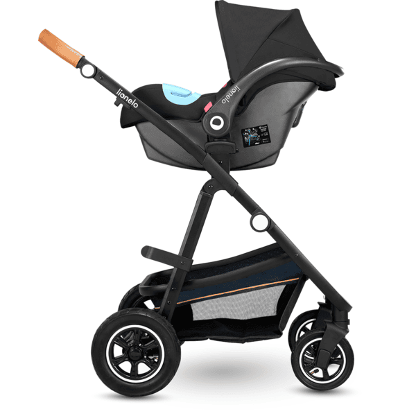 Poussette Trio AMBER NAVY Lionelo LOAM977 : Magasin de puériculture et  jouets de naissance : poussette et landau , cadeau de naissance