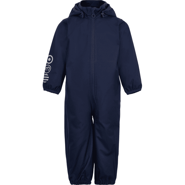 Minymo Combinaison de pluie enfant softshell dark navy roseoubleu