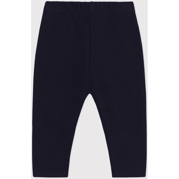 Petit Bateau Pantalon de jogging bébé molleton uni bleu smoking