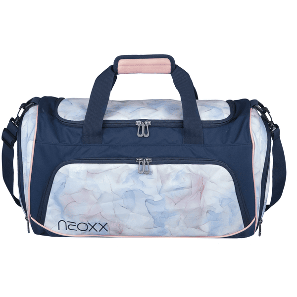 neoxx  Bolsa de deporte Move fabricada con botellas de PET recicladas, azul clar