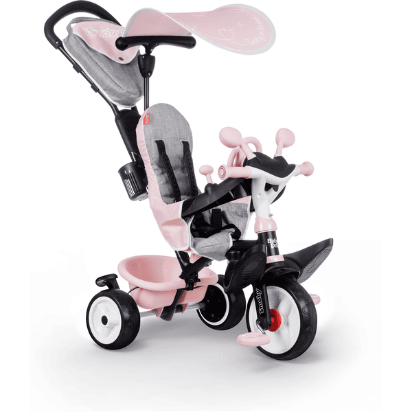 Smoby Tricycle évolutif Baby Driver Confort rose 741501