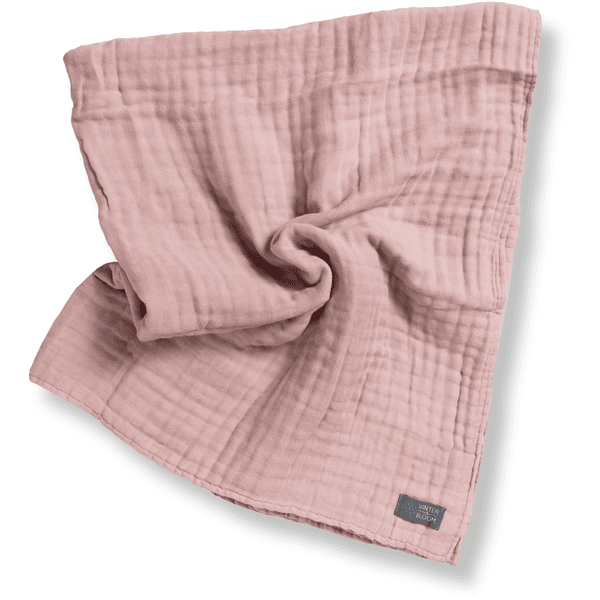 VINTER&BLOOM Kuscheldecke Layered Muslin Silver Rose