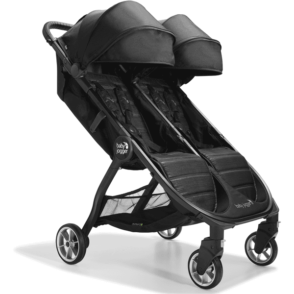 baby jogger Zwillingswagen City Tour 2 Double Pitch Black