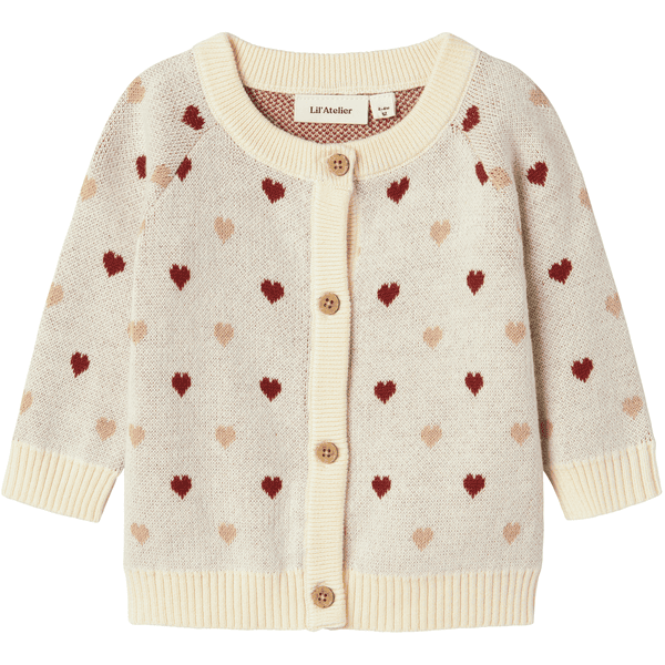 Cardigan Lil'Atelier Nbfsaran Tortora