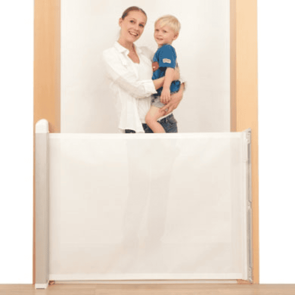 Lascal Barrière sécurité enfant porte KiddyGuard Avant, blanc